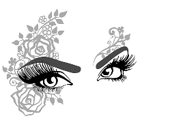 Logo von Salon lux Hallein mit stilisierten Augen