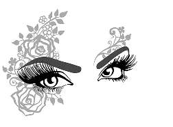 Logo von Salon lux Hallein mit stilisierten Augen